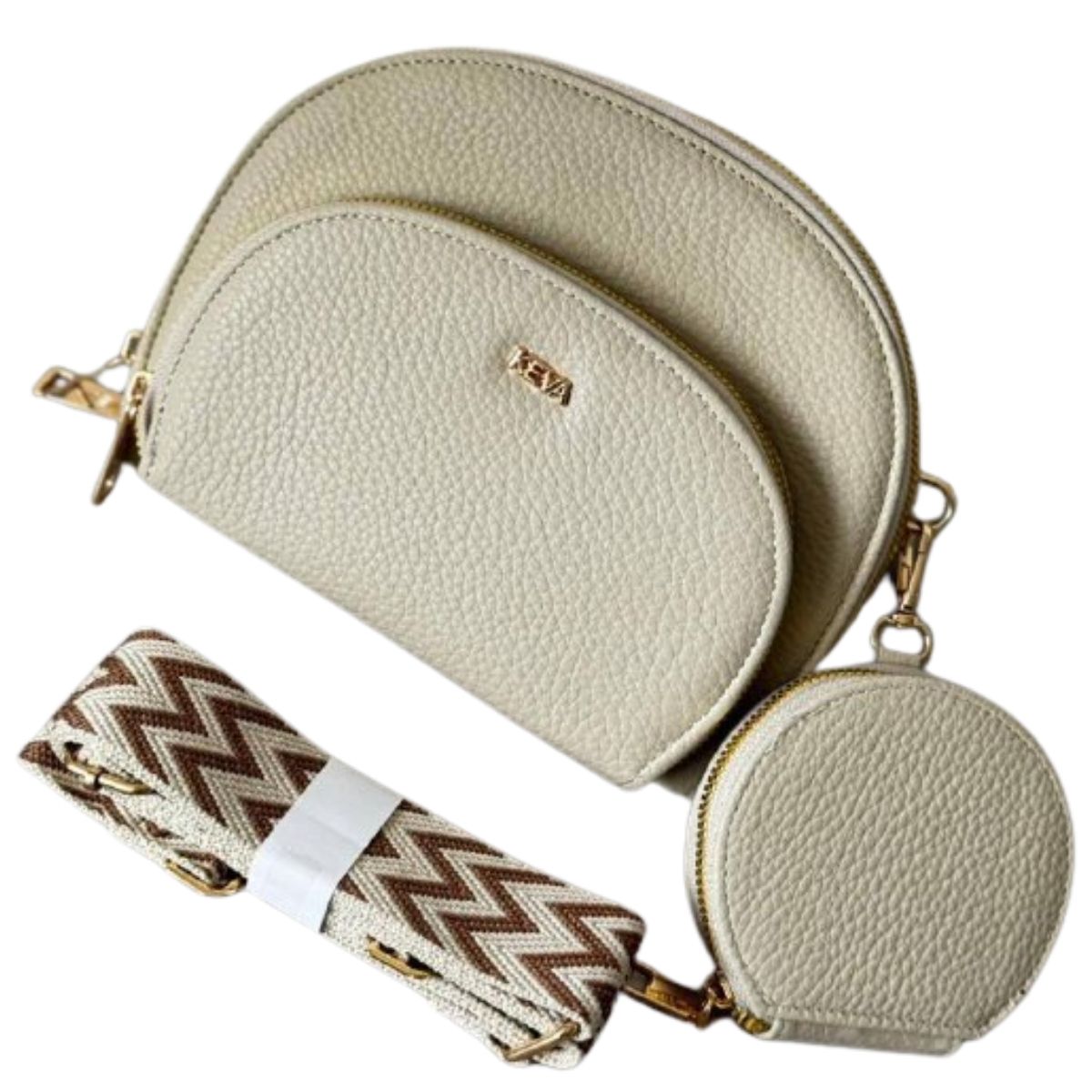 cartera pequeña para mujer keva color gris de uso diario en Neiva Colombia